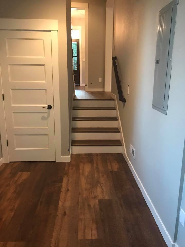 Stairs to mudroom